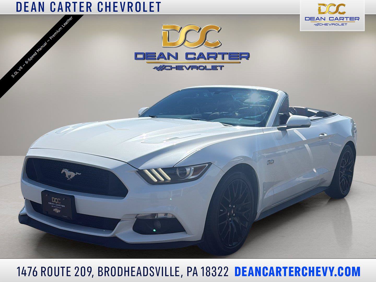 Used 2017 Ford Mustang GT Premium w/ GT Performance Package