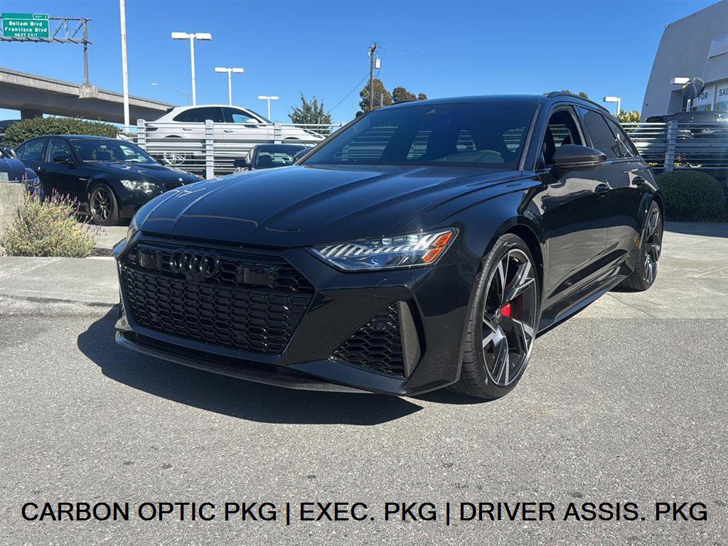 Certified 2023 Audi RS 6 w/ Carbon Optic Package AWD/4WD image 1