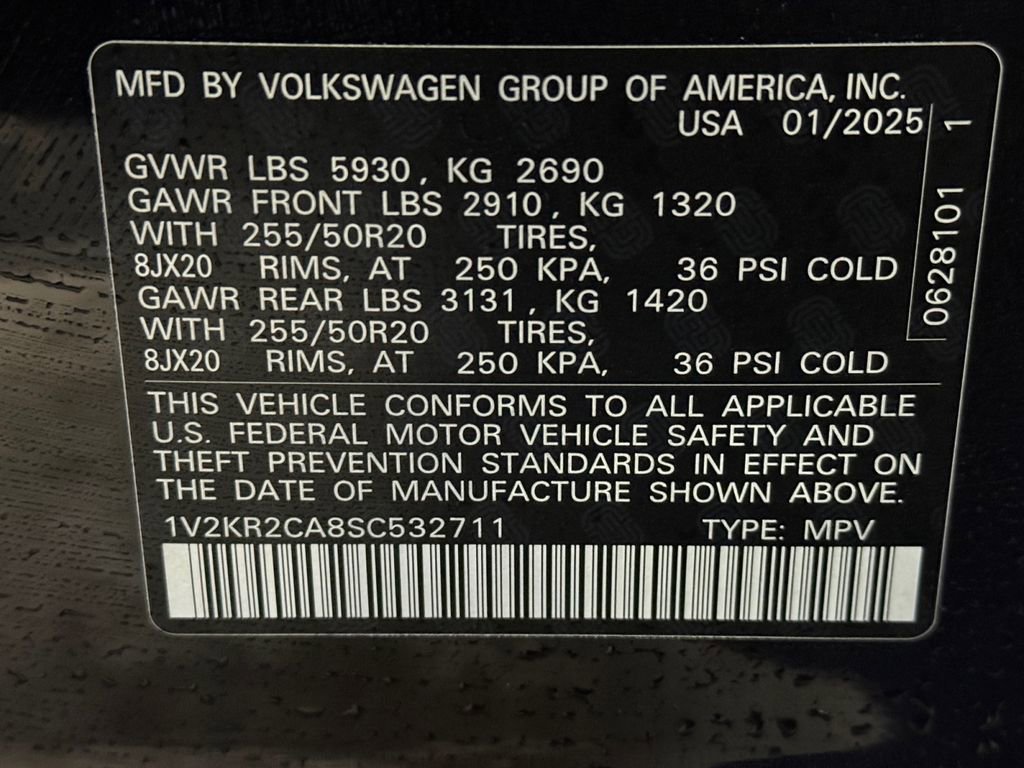 Used 2025 Volkswagen Atlas SE w/ Panoramic Sunroof Package image 27