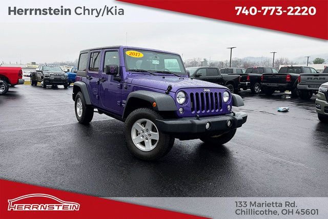 Used 2017 Jeep Wrangler Unlimited Sport w/ Quick Order Package 24S