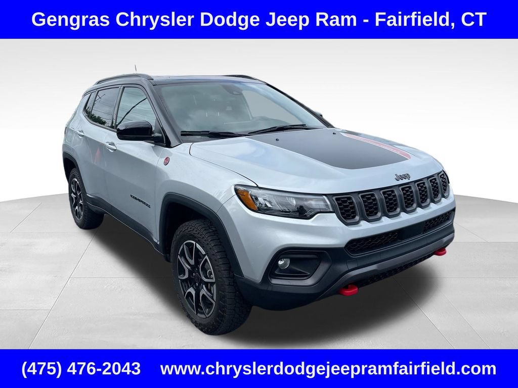 Certified 2025 Jeep Compass Trailhawk w/ Sun & Sound Group