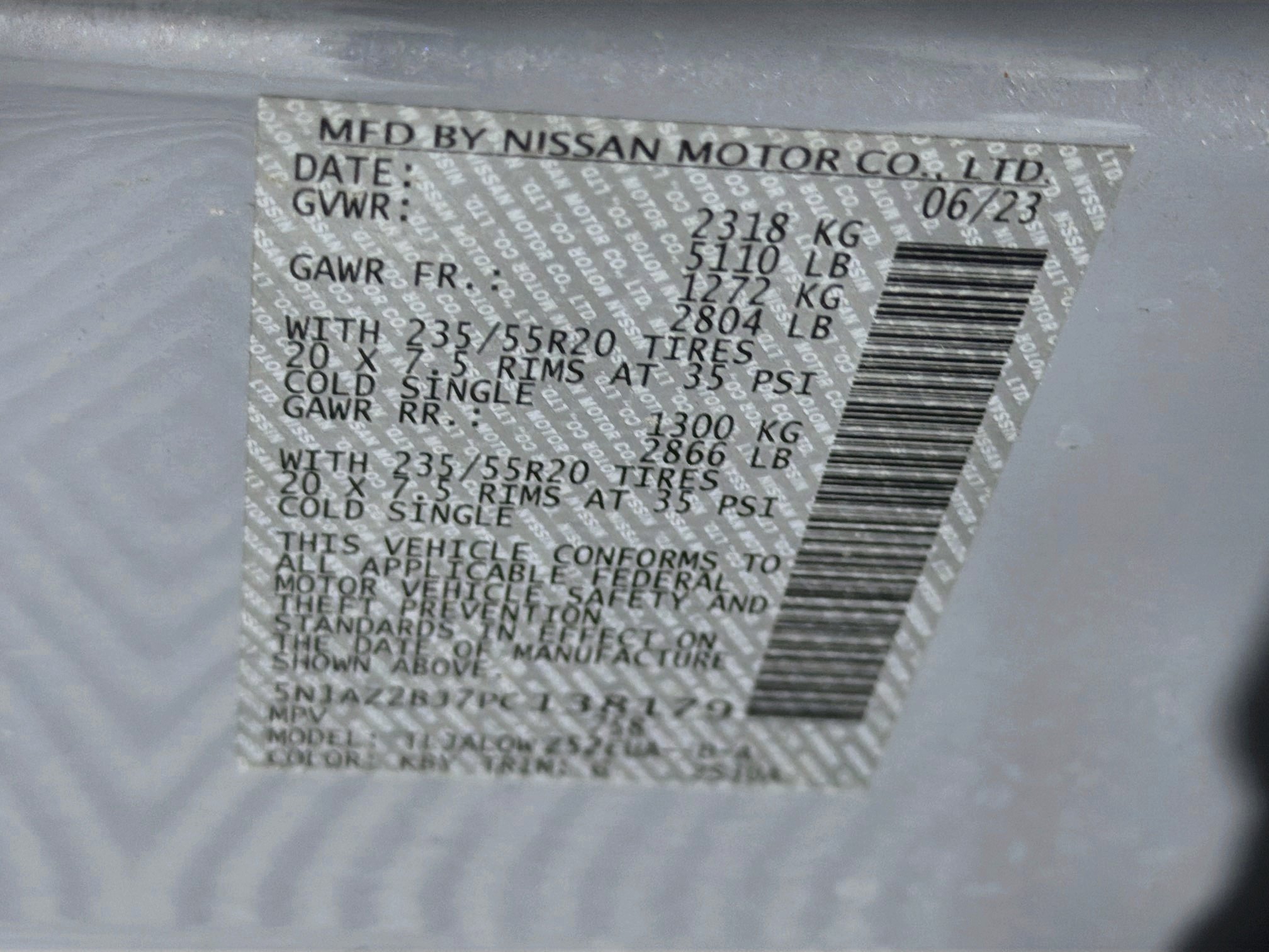 Used 2023 Nissan Murano SV w/ SV Midnight Edition Package FWD image 12