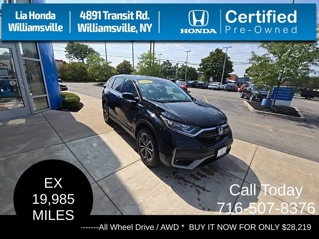 Certified 2022 Honda CR-V EX