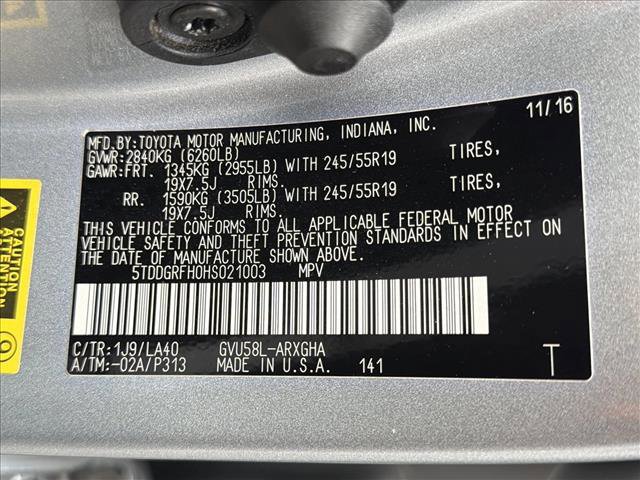 Used 2017 Toyota Highlander Limited Platinum image 28