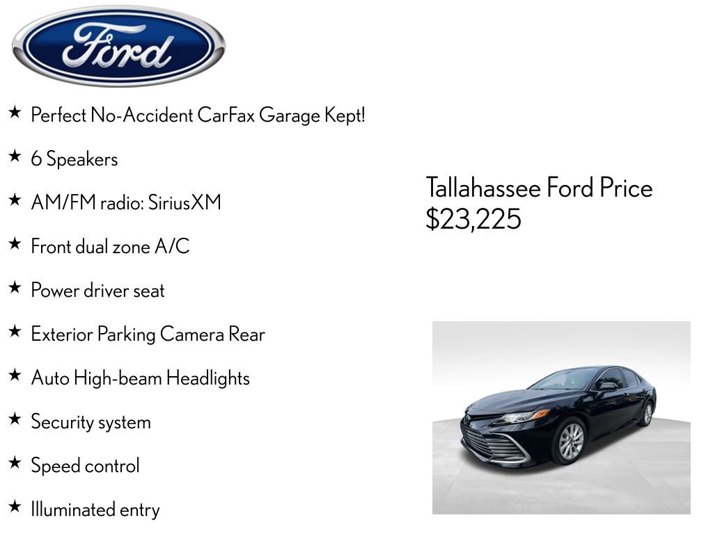 Used 2022 Toyota Camry LE FWD image 4