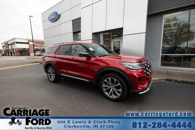 Certified 2025 Ford Explorer Platinum w/ Ultimate Package AWD/4WD image 1
