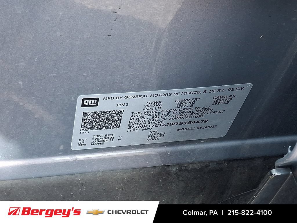 Certified 2024 Chevrolet Blazer EV RS AWD/4WD image 28