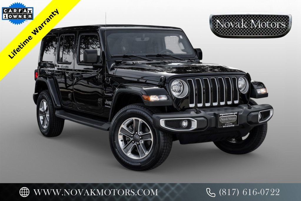 Used 2023 Jeep Wrangler Sahara w/ Cold Weather Group image 1