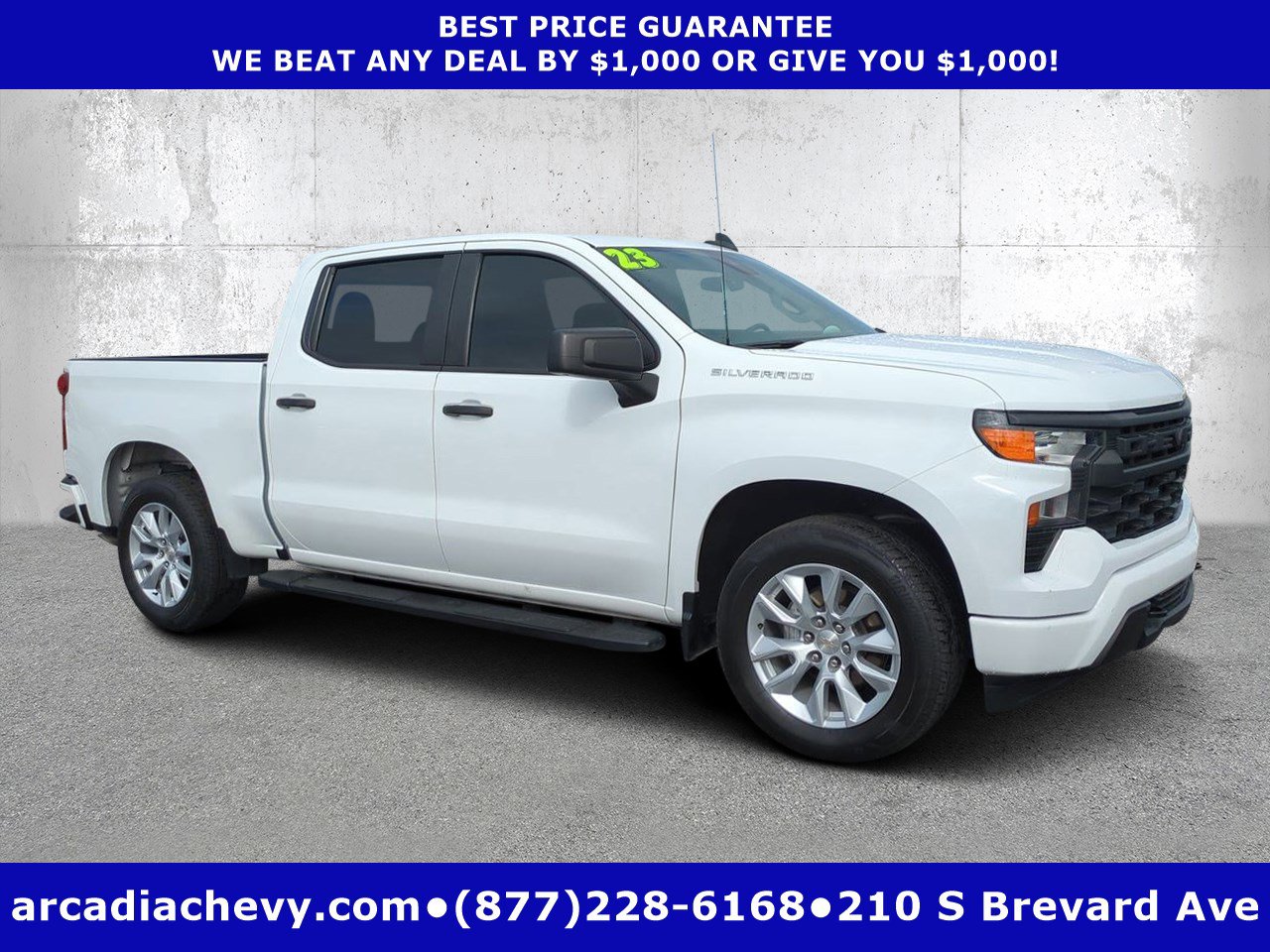 Certified 2023 Chevrolet Silverado 1500 Custom image 1