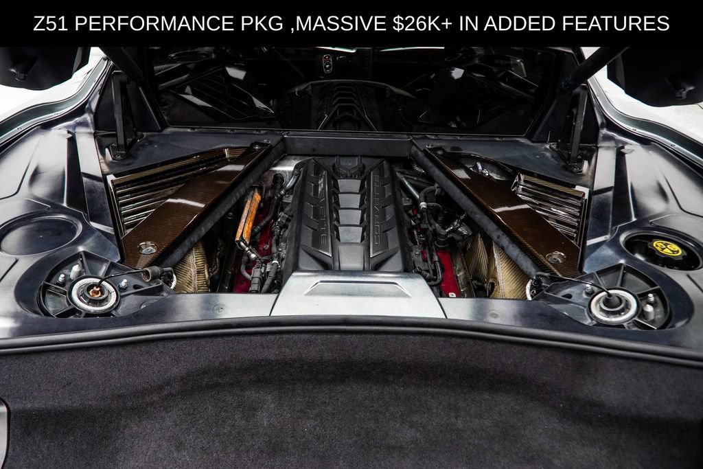 Used 2022 Chevrolet Corvette Stingray Premium Cpe w/ Z51 Performance Package RWD image 22