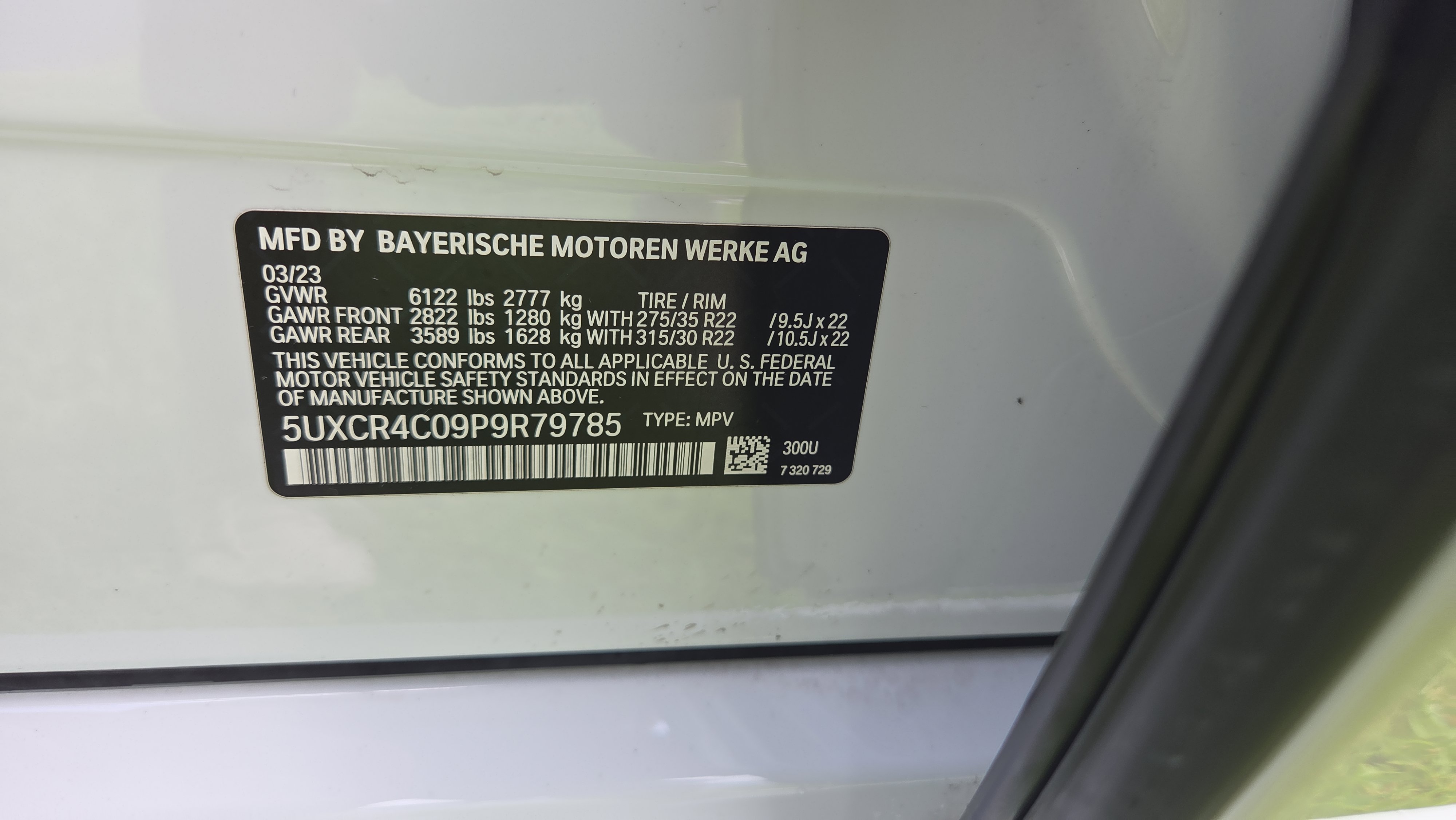 Certified 2023 BMW X5 sDrive40i w/ M Sport Package RWD image 22