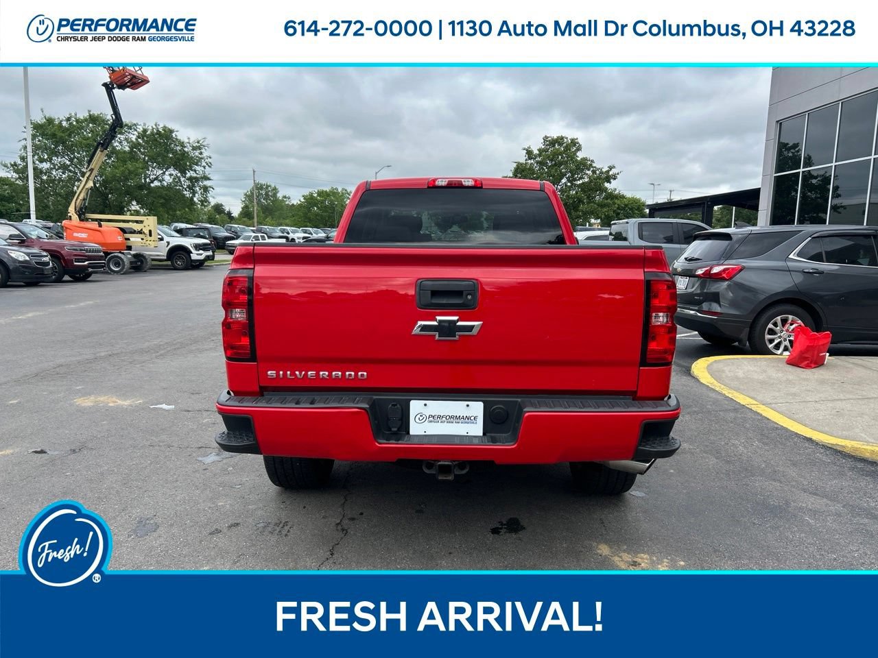 Used 2017 Chevrolet Silverado 1500 Custom w/ Custom Convenience Package AWD/4WD image 5