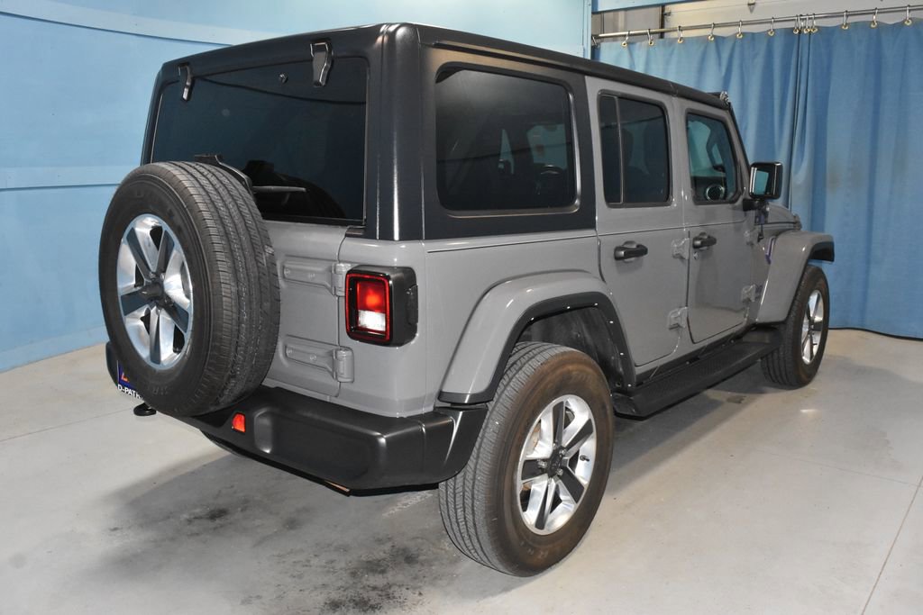 Used 2021 Jeep Wrangler Unlimited Sahara w/ Uconnect 4C Nav & Sound Group AWD/4WD image 27