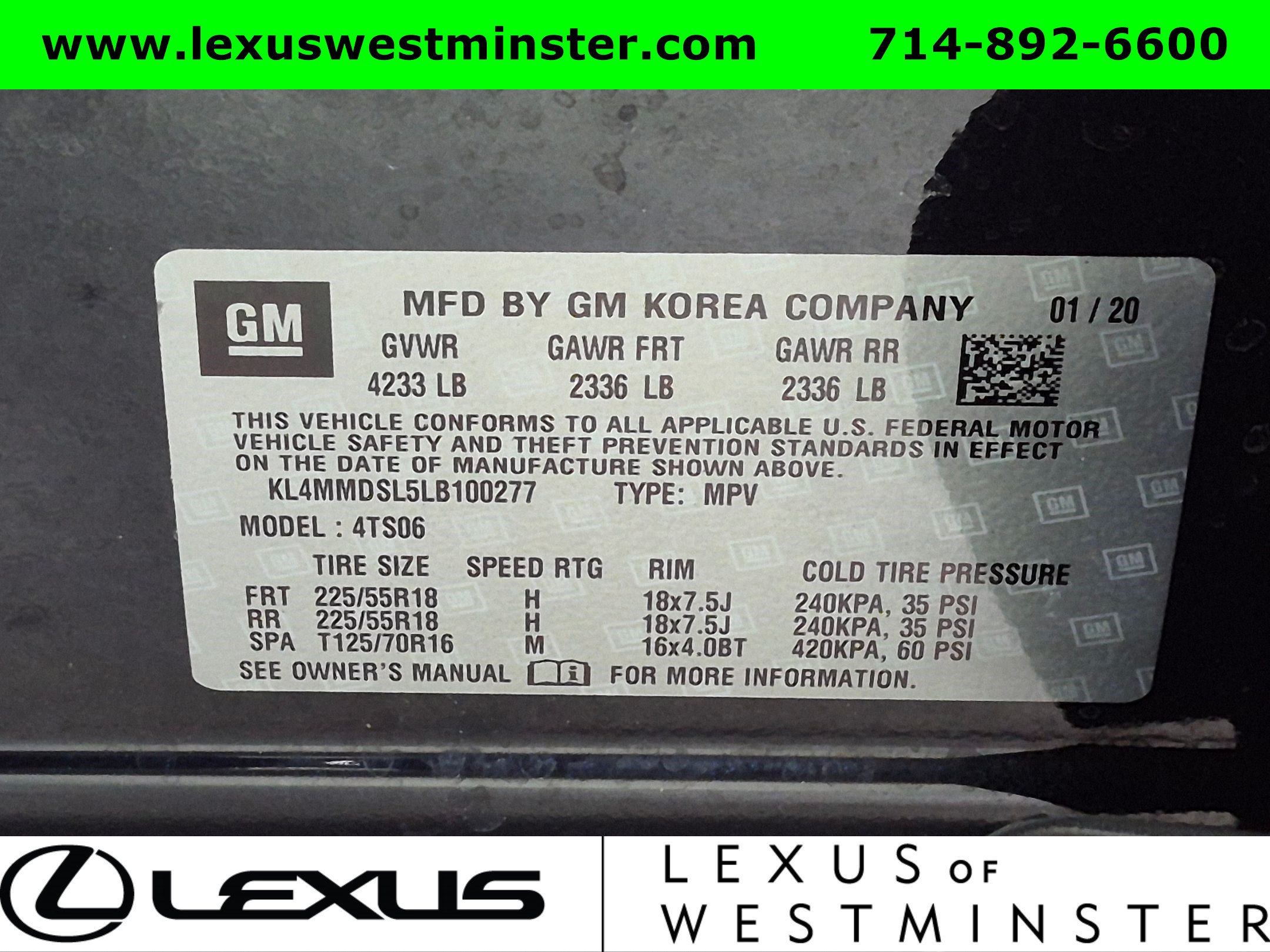 Used 2020 Buick Encore GX Select w/ Experience Buick Package FWD image 24