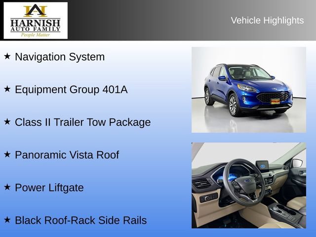 Used 2022 Ford Escape Titanium w/ Class II Trailer Tow Package AWD/4WD image 7