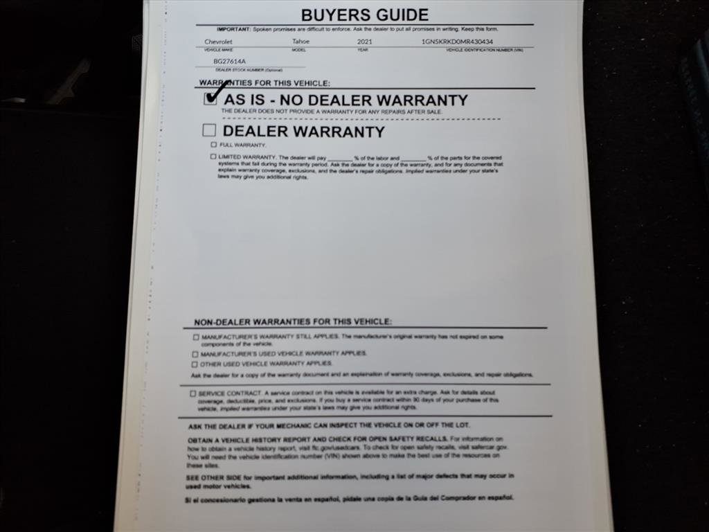 Used 2021 Chevrolet Tahoe RST image 42