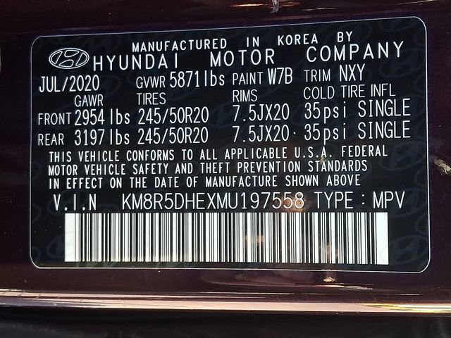 Used 2021 Hyundai Palisade Limited AWD/4WD image 28
