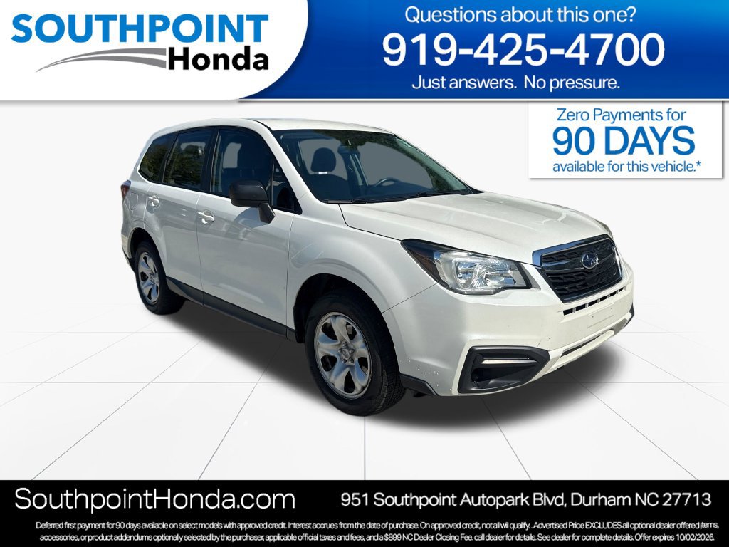 Used 2017 Subaru Forester 2.5i