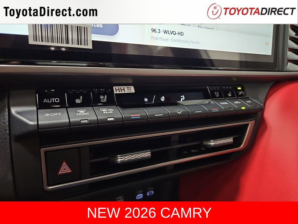 New 2026 Toyota Camry XSE FWD image 19
