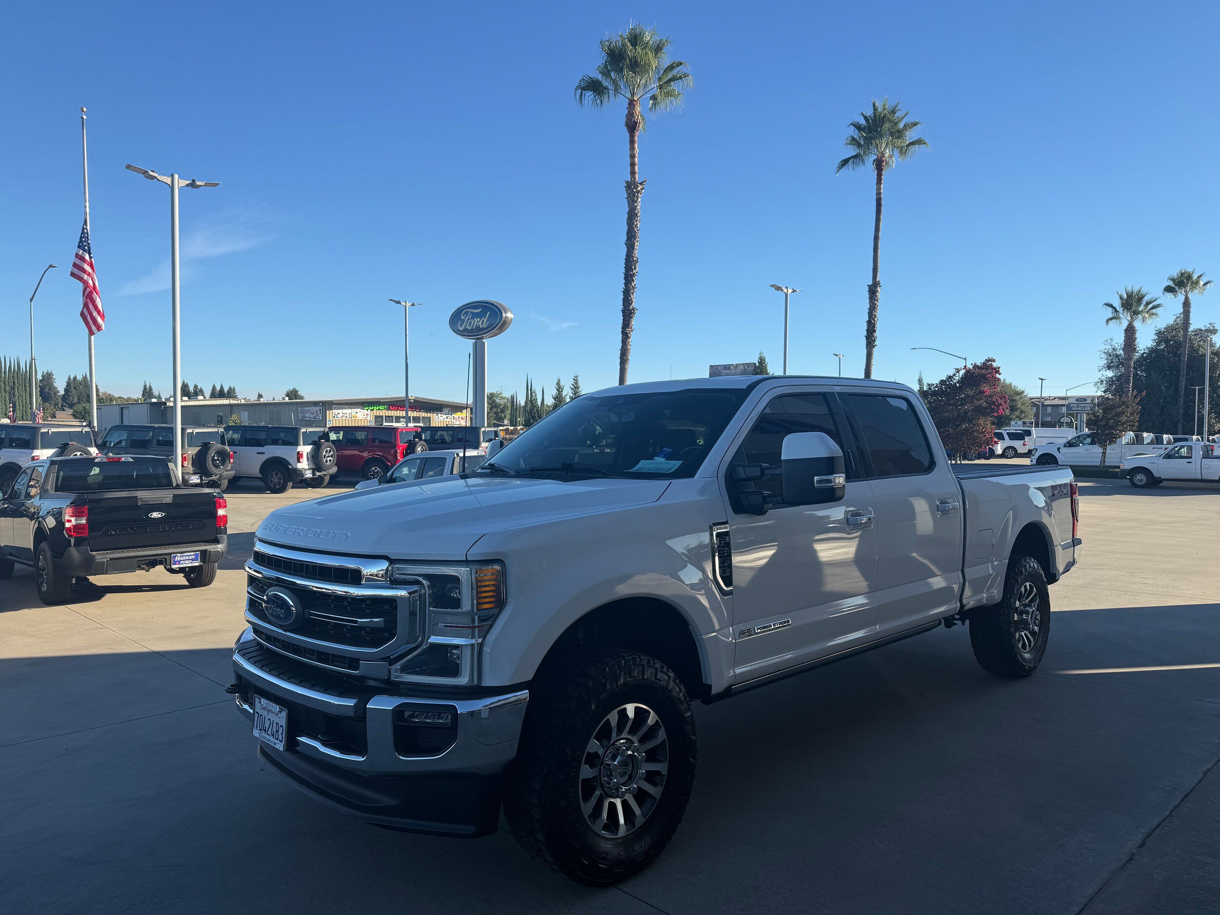 Certified 2020 Ford F350 Lariat w/ Lariat Ultimate Package AWD/4WD image 3