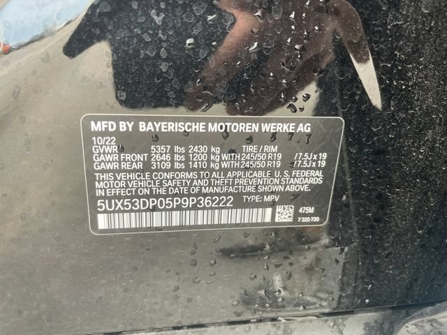 Used 2023 BMW X3 xDrive30i w/ Convenience Package AWD/4WD image 26