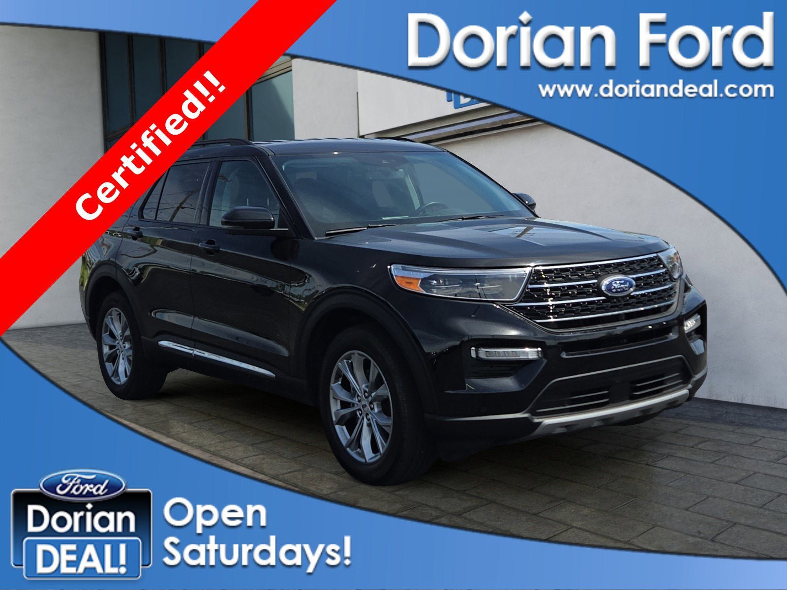Certified 2023 Ford Explorer XLT w/ Equipment Group 202A AWD/4WD image 1