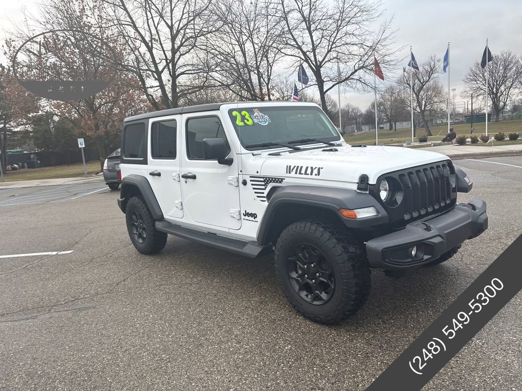 Used 2023 Jeep Wrangler Sport image 2