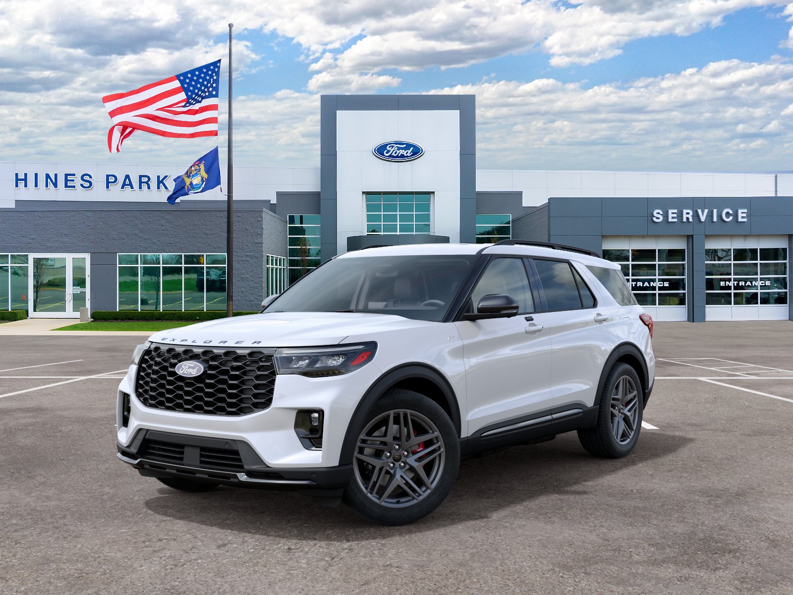 New 2027 Ford Explorer ST-Line w/ Premium Package AWD/4WD image 2