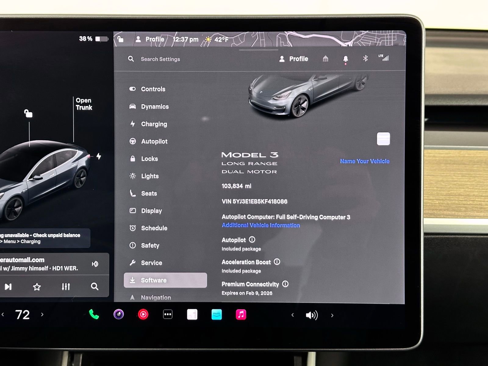Used 2019 Tesla Model 3 Long Range image 3