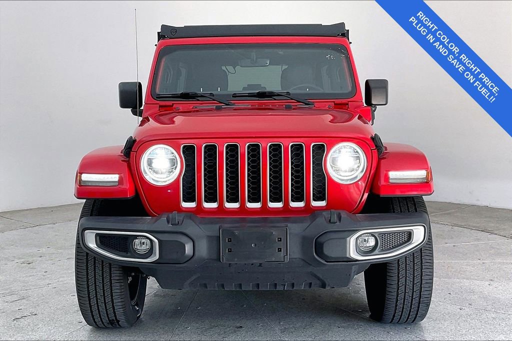 Used 2021 Jeep Wrangler Unlimited Sahara 4xe w/ Cold Weather Group image 6