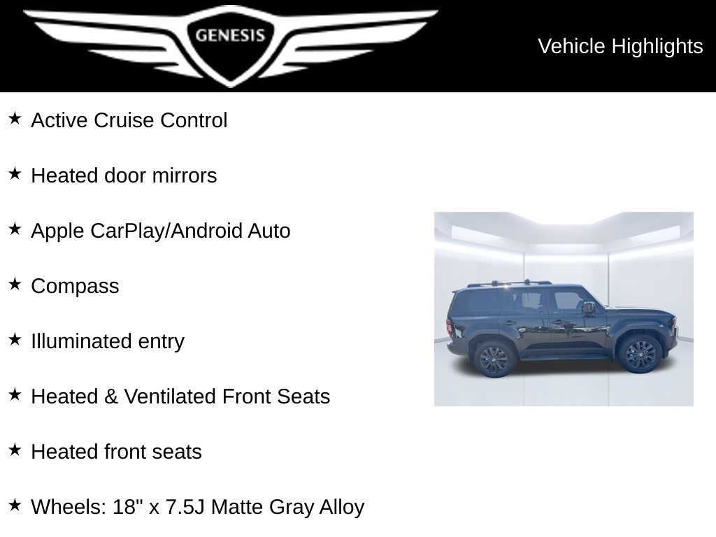 Used 2025 Toyota Land Cruiser w/ Premium Package AWD/4WD image 14