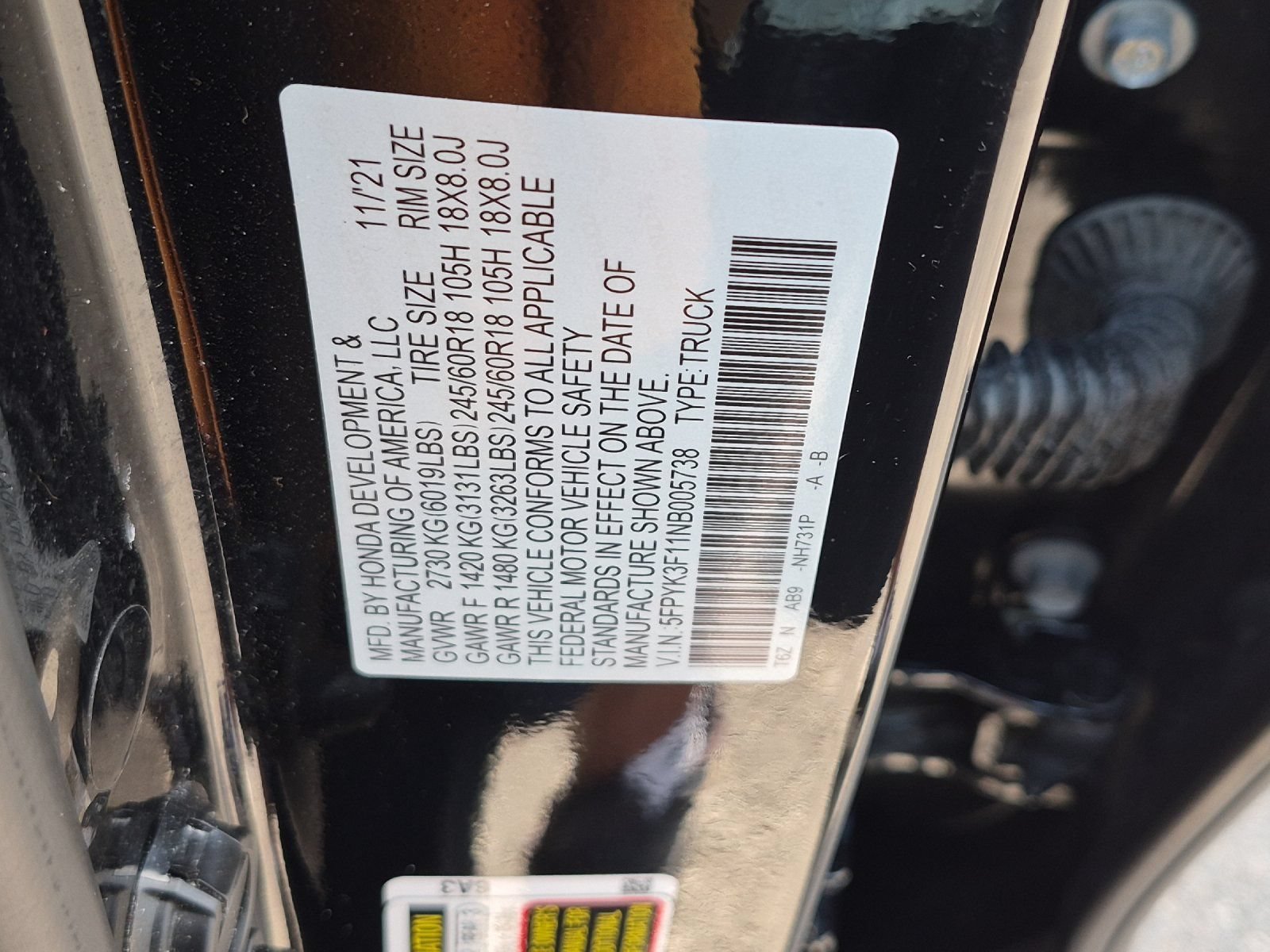 Used 2022 Honda Ridgeline Sport image 25