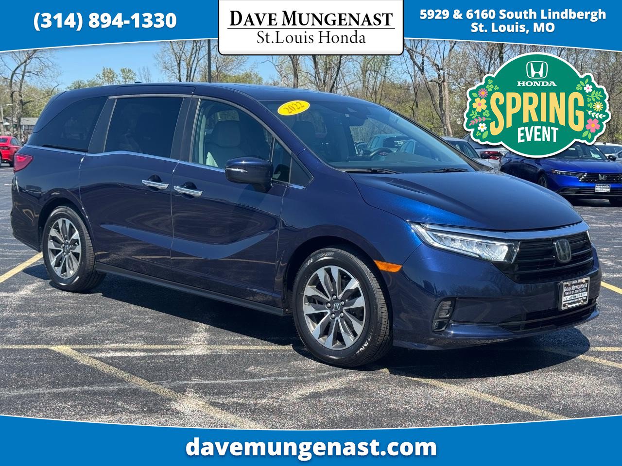 Used 2022 Honda Odyssey EX-L