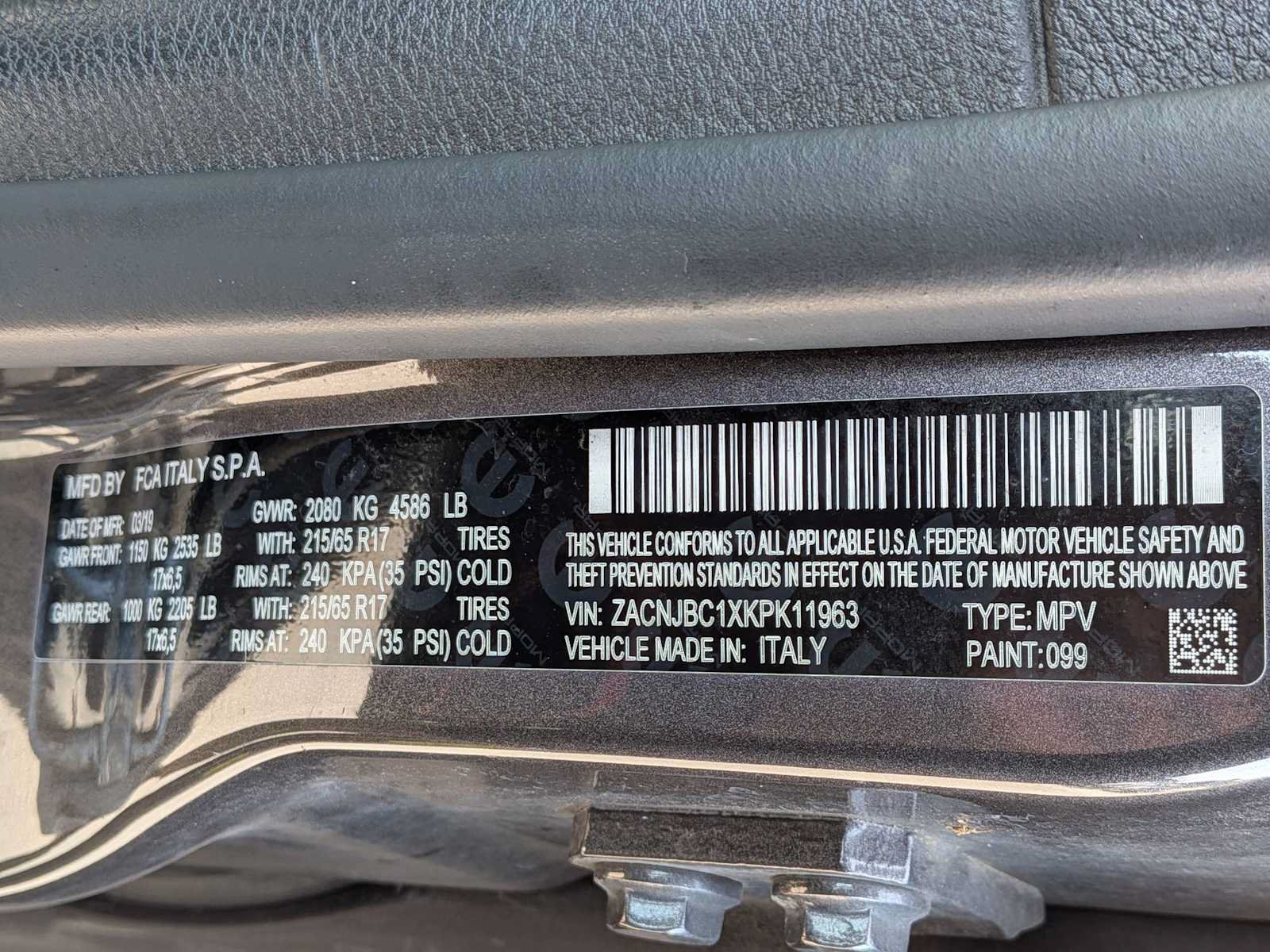 Used 2019 Jeep Renegade Trailhawk AWD/4WD image 32