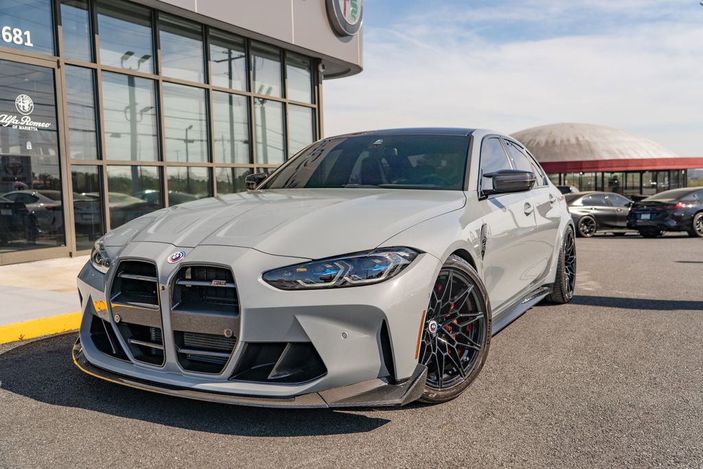 Used 2023 BMW M3 Competition w/ M Carbon Exterior Package image 2