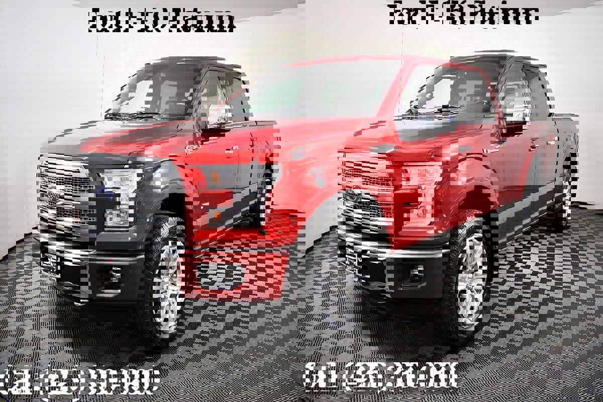 Used 2015 Ford F150 Platinum w/ Equipment Group 701A Luxury