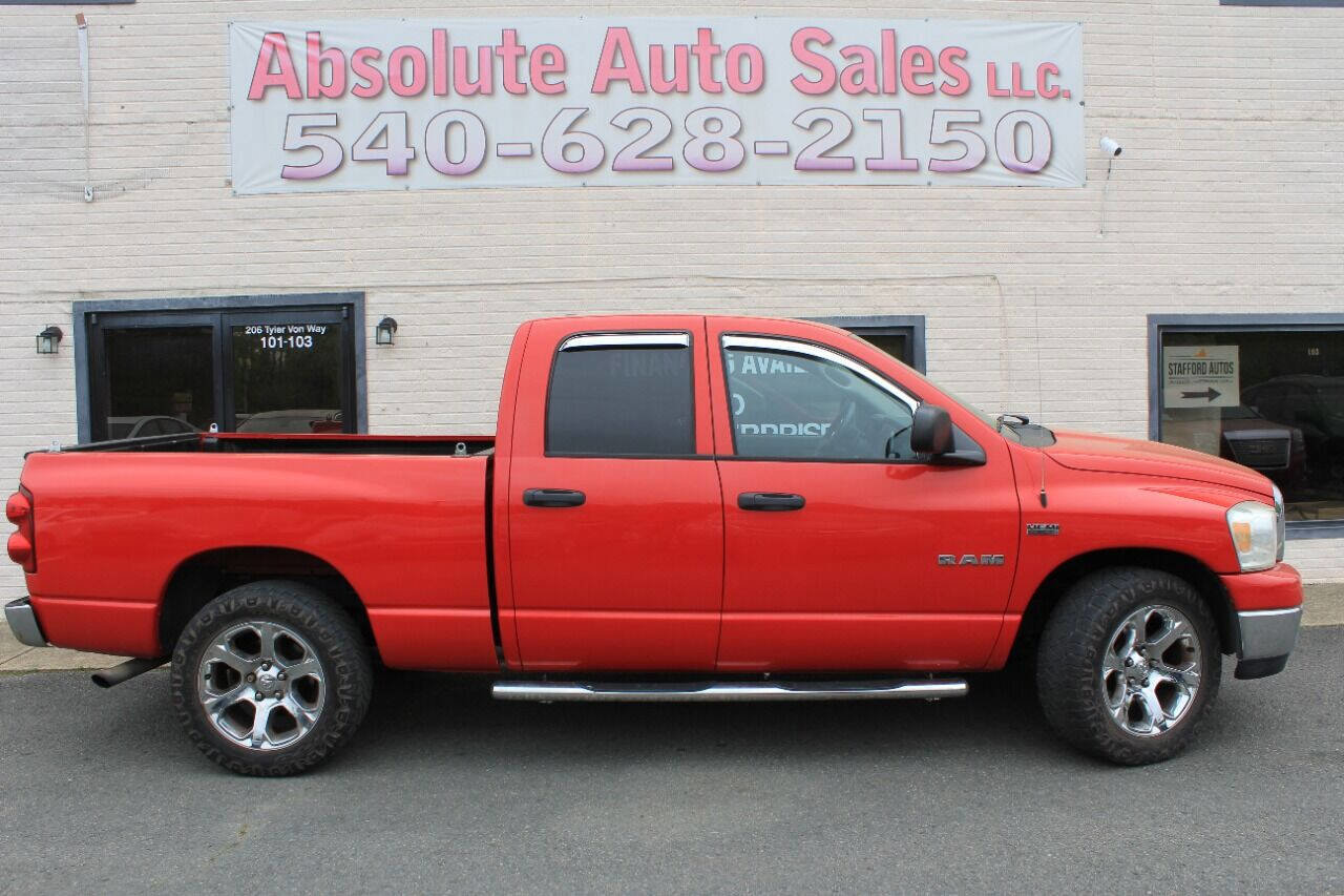 Used 2008 Dodge Ram 1500 Truck SLT w/ Trailer Tow Group