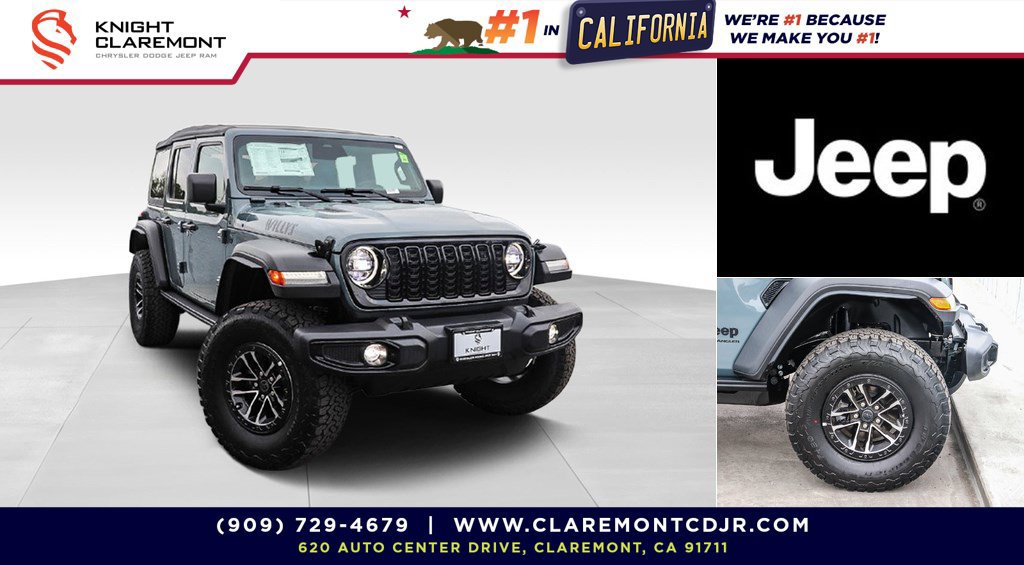 New 2026 Jeep Wrangler Unlimited Sport AWD/4WD 360° Tour