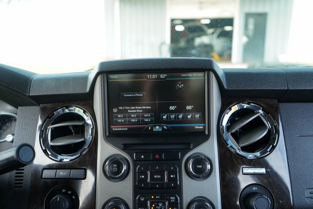 Used 2015 Ford F350 Platinum w/ Snow Plow Prep Package AWD/4WD image 11