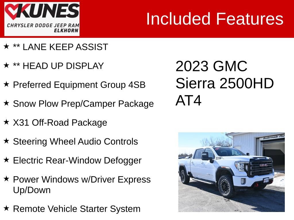 Used 2023 GMC Sierra 2500 AT4 image 3