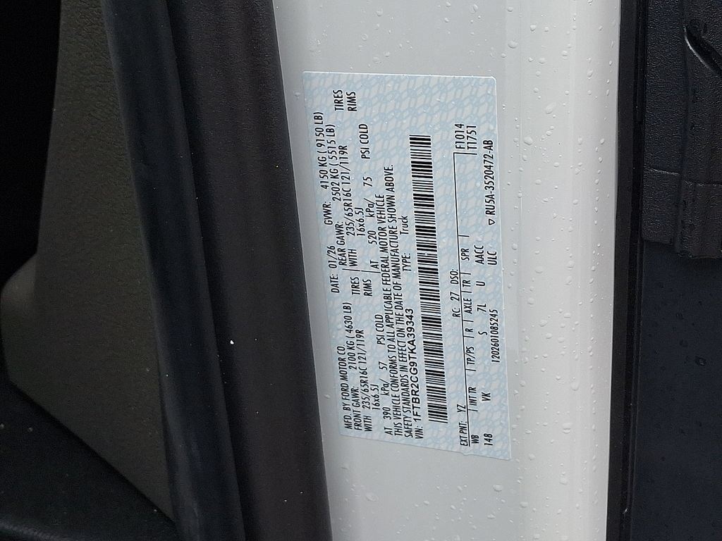New 2026 Ford Transit 250 148 Medium Roof Extended AWD image 17