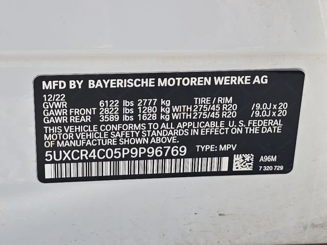 Used 2023 BMW X5 sDrive40i w/ Premium Package RWD image 32