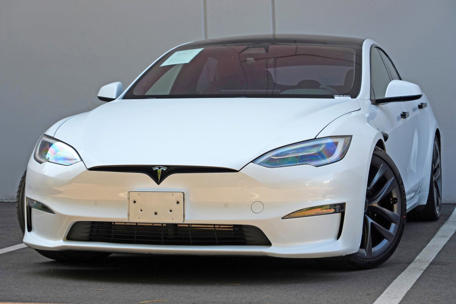 Used 2021 Tesla Model S Plaid AWD/4WD image 2