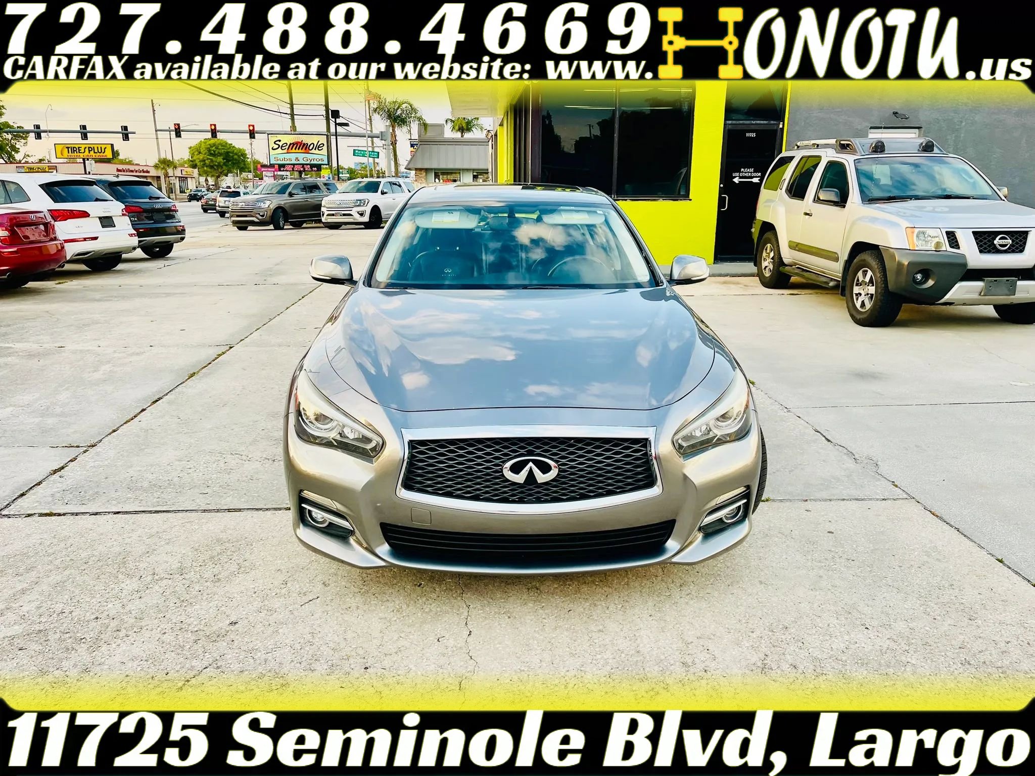 Used 2014 INFINITI Q50 Premium w/ Navigation Package AWD/4WD image 2
