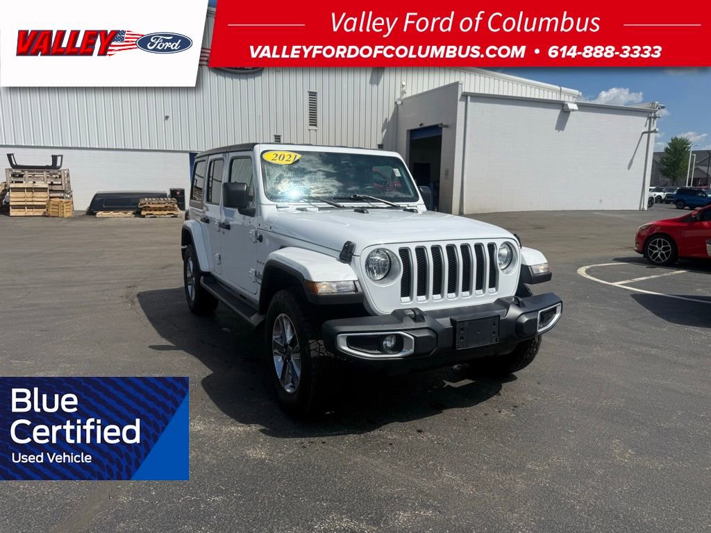 Used 2021 Jeep Wrangler Unlimited Sahara w/ Dual Top Group image 1