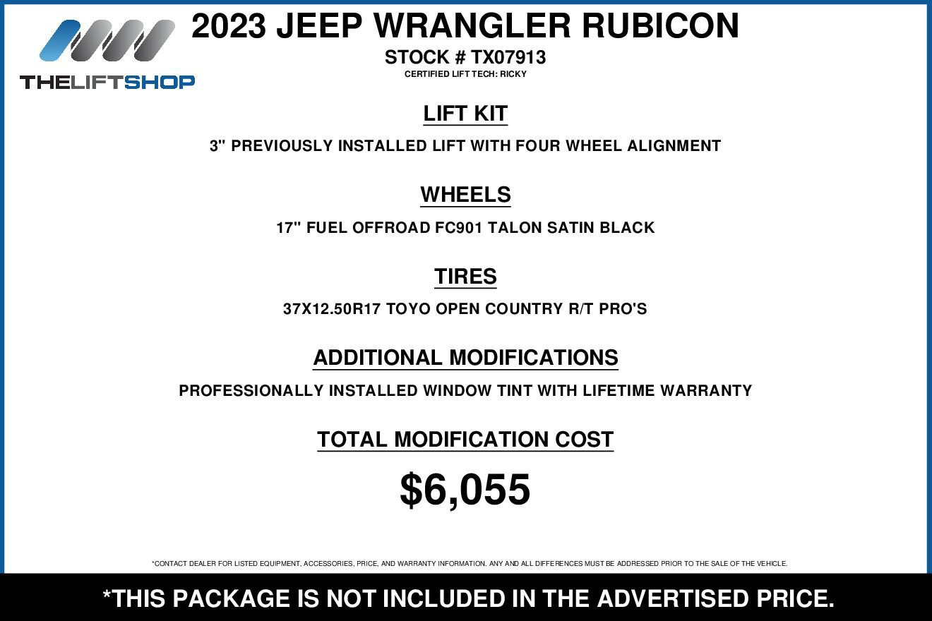Used 2023 Jeep Wrangler Unlimited Rubicon video 2