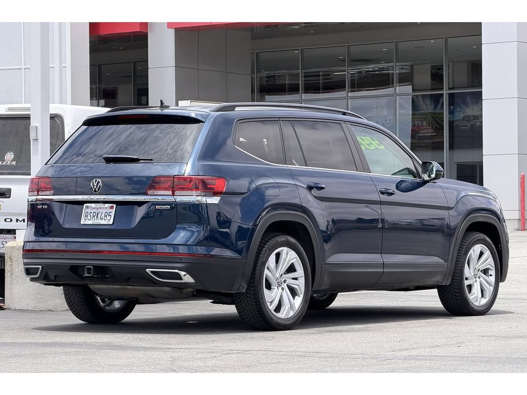 Used 2021 Volkswagen Atlas SE w/ Towing Package AWD/4WD image 4