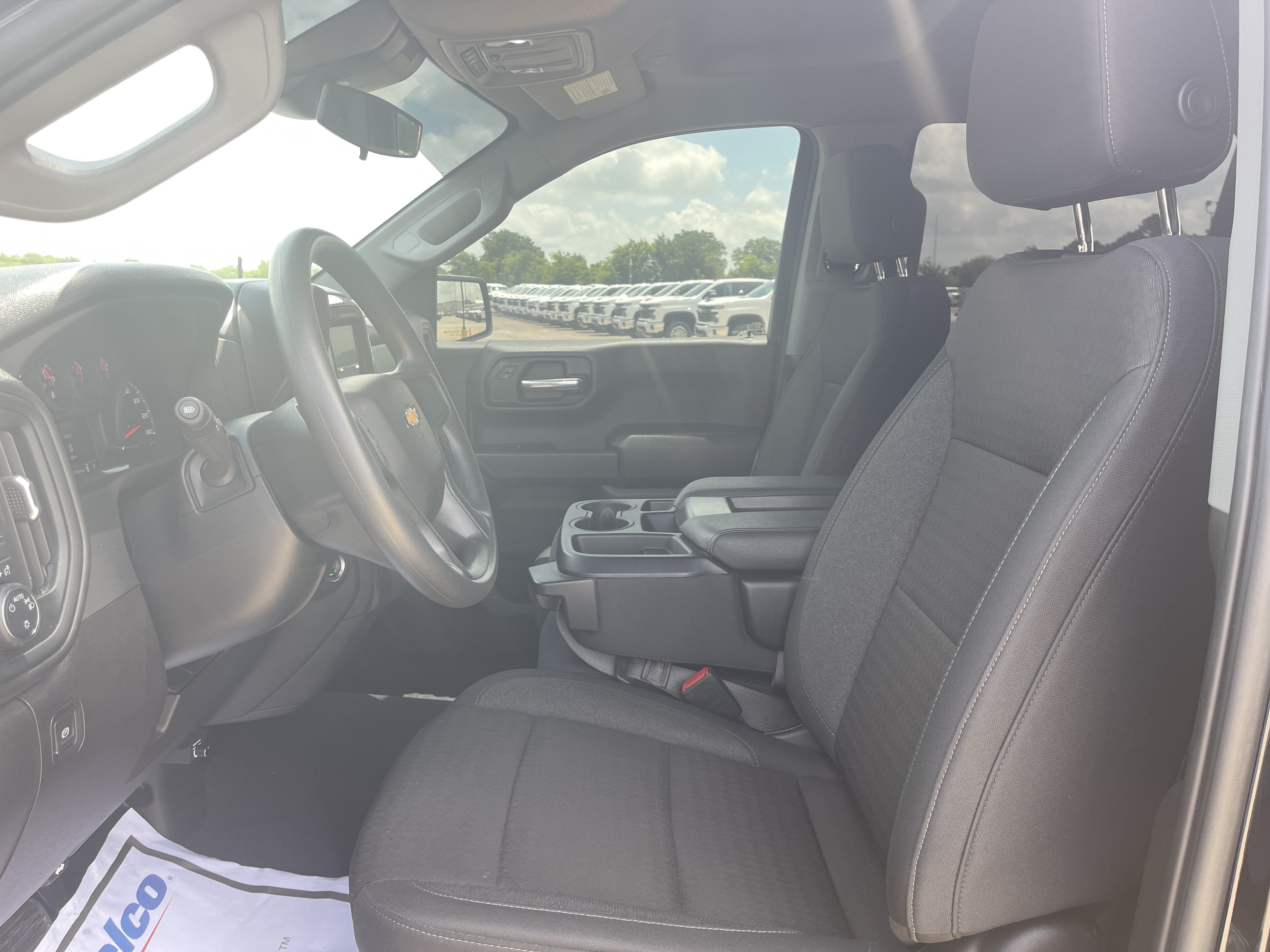 Used 2025 Chevrolet Silverado 1500 Custom w/ Turbomax Blackout Package AWD/4WD image 34