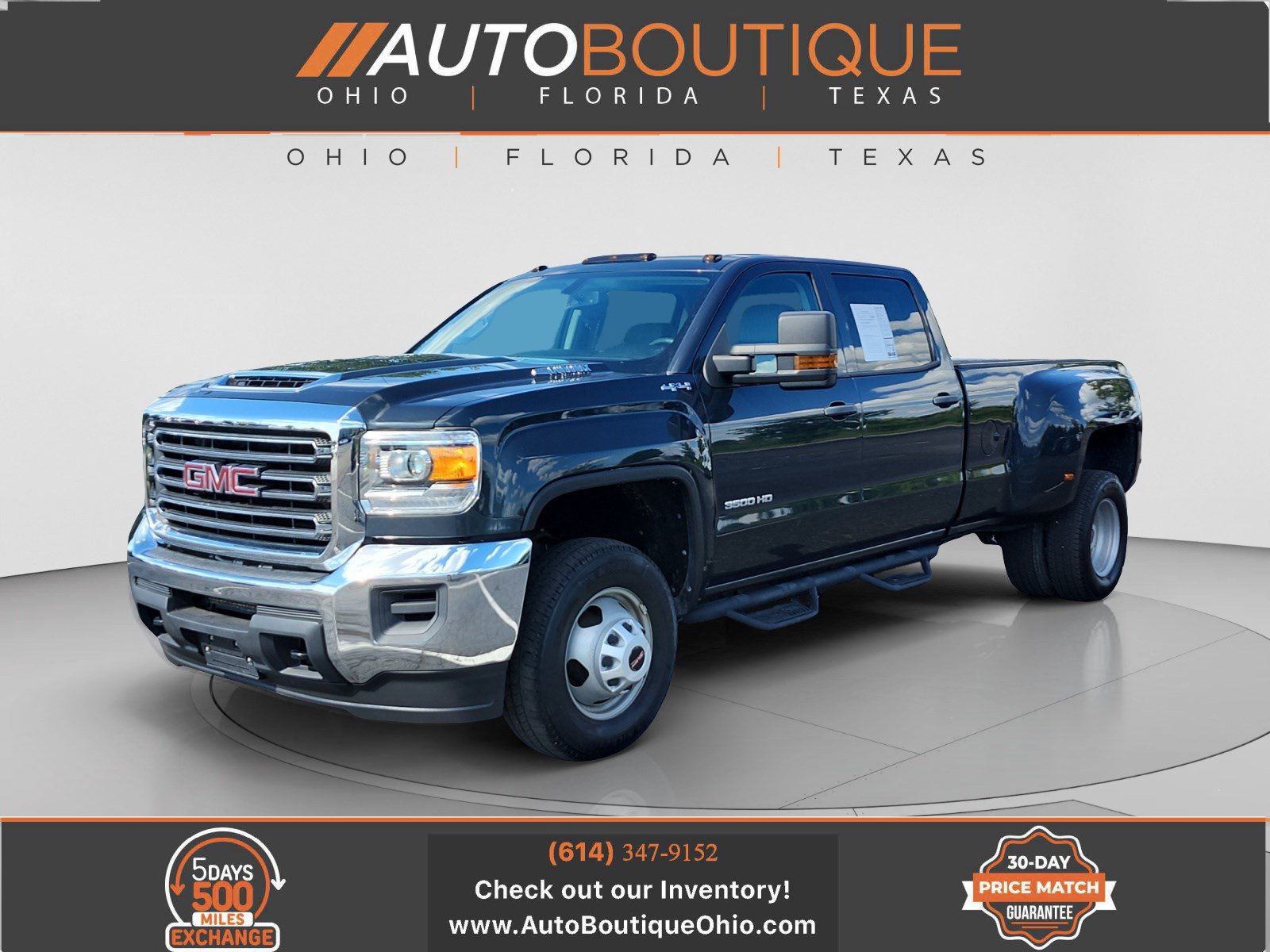 Used 2018 GMC Sierra 3500 4x4 Crew Cab w/ Sierra Convenience Package image 1