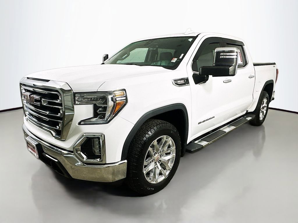 Used 2021 GMC Sierra 1500 SLT w/ SLT Premium Plus Package AWD/4WD video 3
